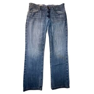 Gap 1969 Boyfriend Jeans Light Wash Blue Denim 28/6 100% Cotton Straight Leg